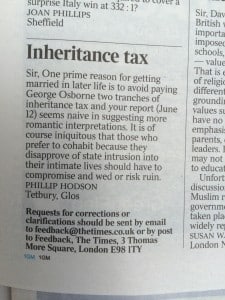 TIMES LETTER 13.6.14